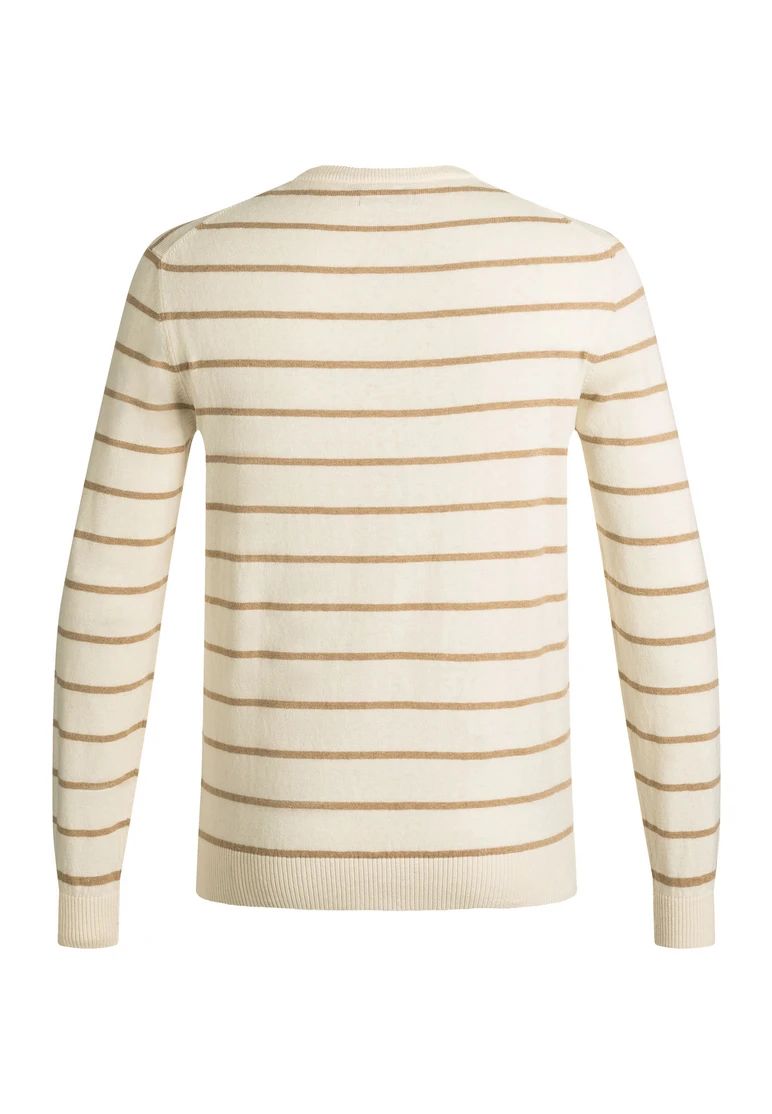 Lloyd Rundhals Pullover - Weiss