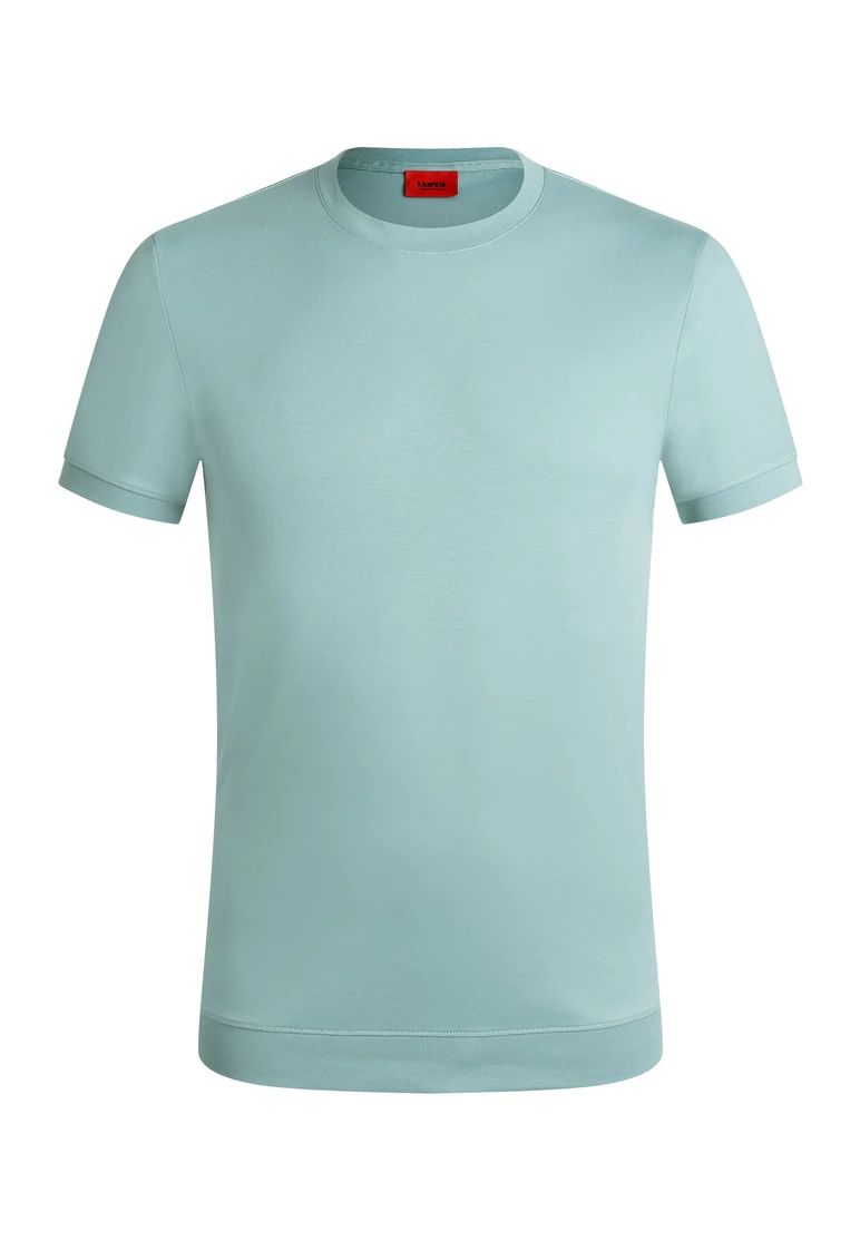 Lloyd Rundhals T-shirt - Blau